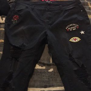 COPY - Forever 21 graphic Jeans